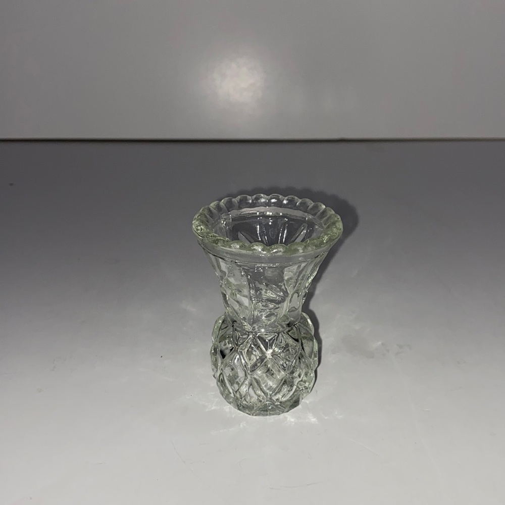 Vintage Flass Toothpick Holder
